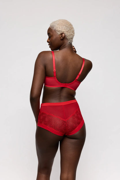 Sophora Hotpant In True Red - Prima Donna