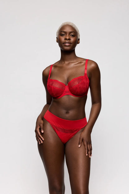 Sophora Balcony Bra in True Red - Prima Donna