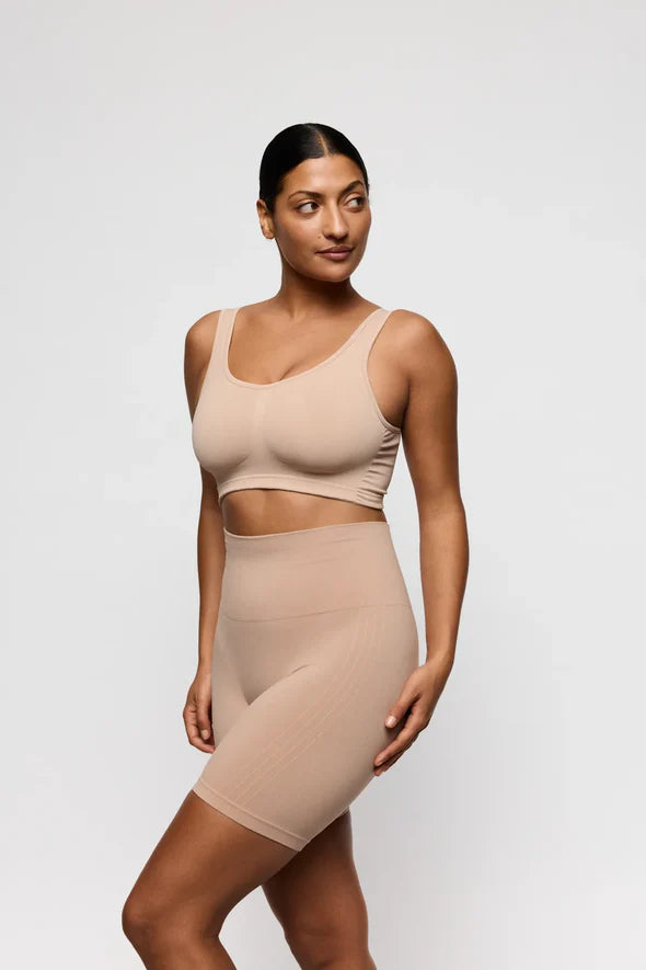 Nudda Anti-chafing Shorts in Caffe Latte - Prima Donna