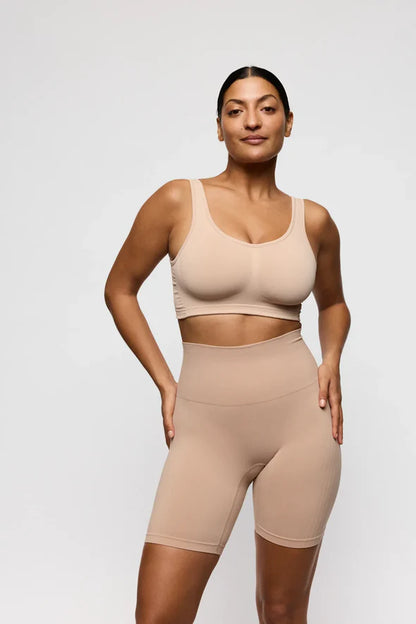 Nudda Anti-chafing Shorts in Caffe Latte - Prima Donna