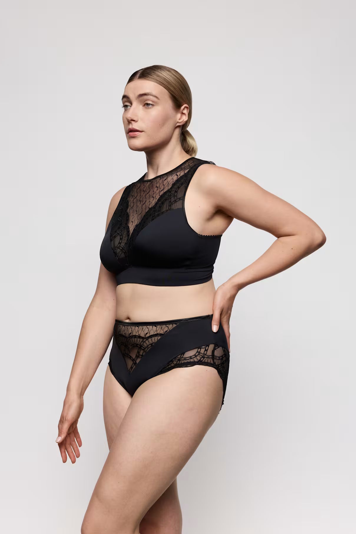 Naica Full Brief in Black - Prima Donna