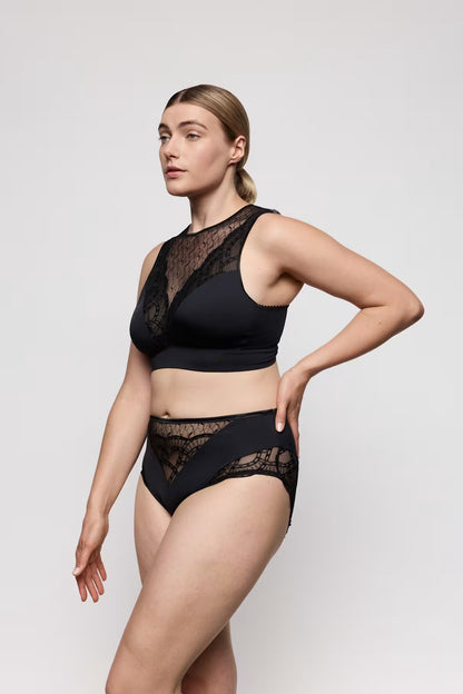 Naica Full Brief in Black - Prima Donna