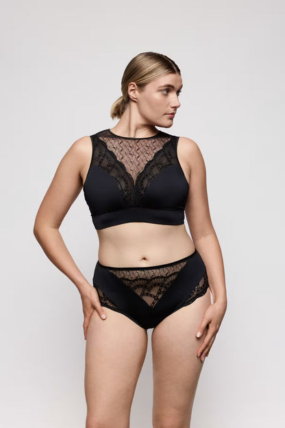 Naica Full Brief in Black - Prima Donna