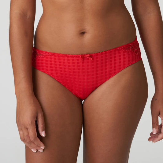 Madison Rio Briefs In Scarlet - Prima Donna