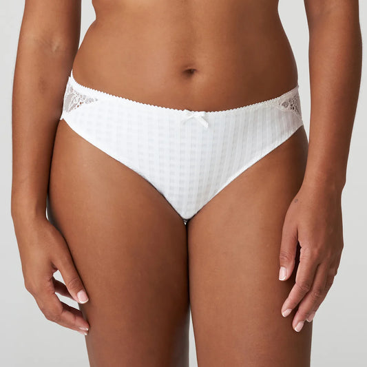 Madison Rio Briefs In White - Prima Donna