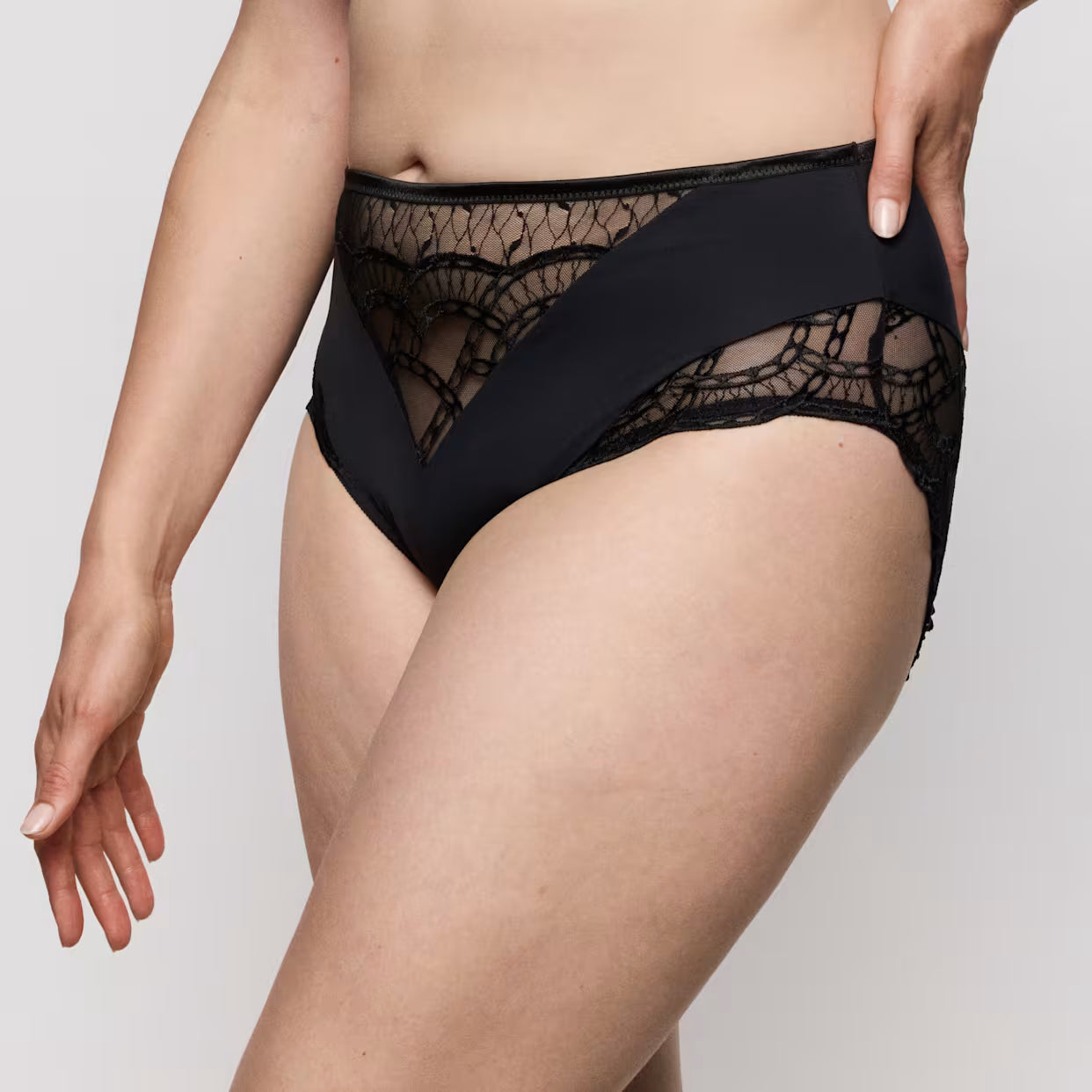 Naica Full Brief in Black - Prima Donna