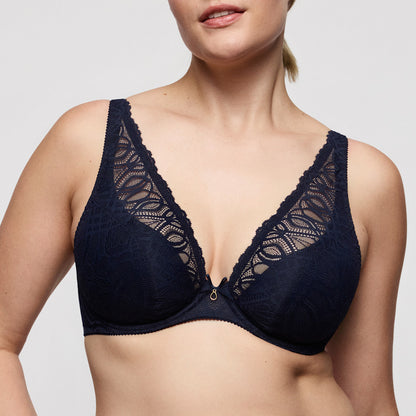 Salerno Half Padded Plunge Bra - Prima Donna