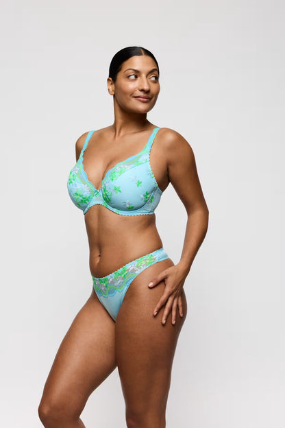 Cala Luna Half Padded Plunge Bra in Ice Cream - Prima Donna