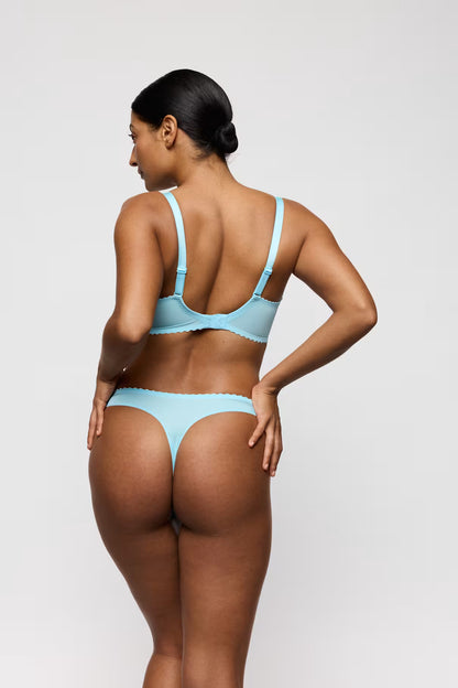Cala Luna Half Padded Plunge Bra in Ice Cream - Prima Donna
