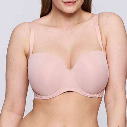 Soutien-Gorge Rembourré Figuras Sans Bretelles Rose Poudré - PrimaDonna