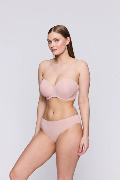 Soutien-Gorge Rembourré Figuras Sans Bretelles Rose Poudré - PrimaDonna