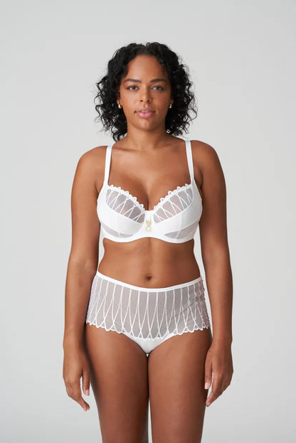 Arthill Luxury Thong In White - Prima Donna