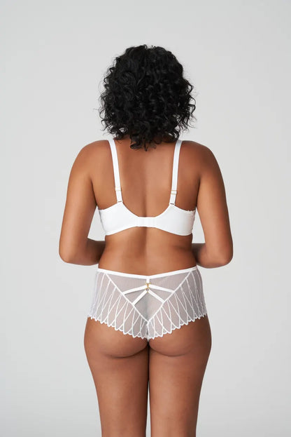 Arthill Luxury Thong In White - Prima Donna