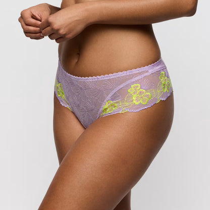 Ixia Luxury Thong in Wisteria - Prima Donna