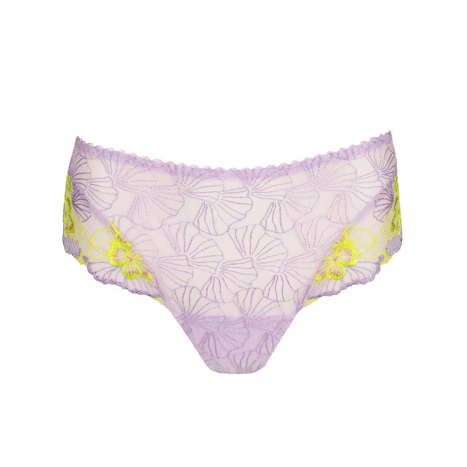 Ixia Luxury Thong in Wisteria - Prima Donna