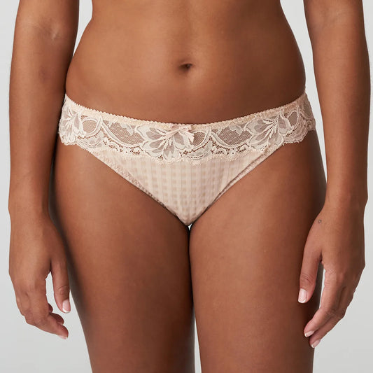 Madison Thong In Caffe Latte - Prima Donna