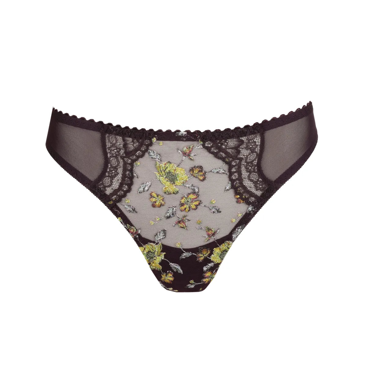 Malba Thong In Amethyst - Prima Donna