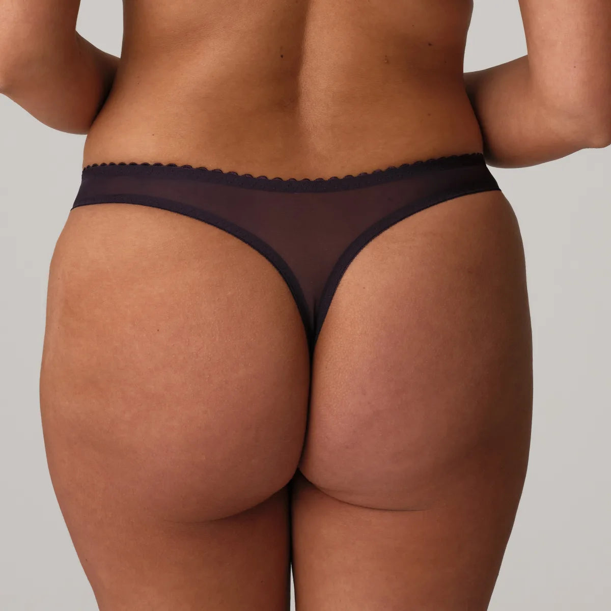 Malba Thong In Amethyst - Prima Donna