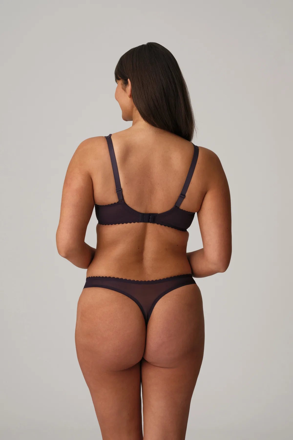 Malba Thong In Amethyst - Prima Donna