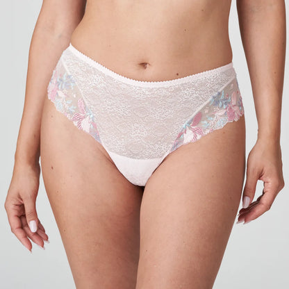 Mohala Luxury Thong In Pastel Pink - Prima Donna