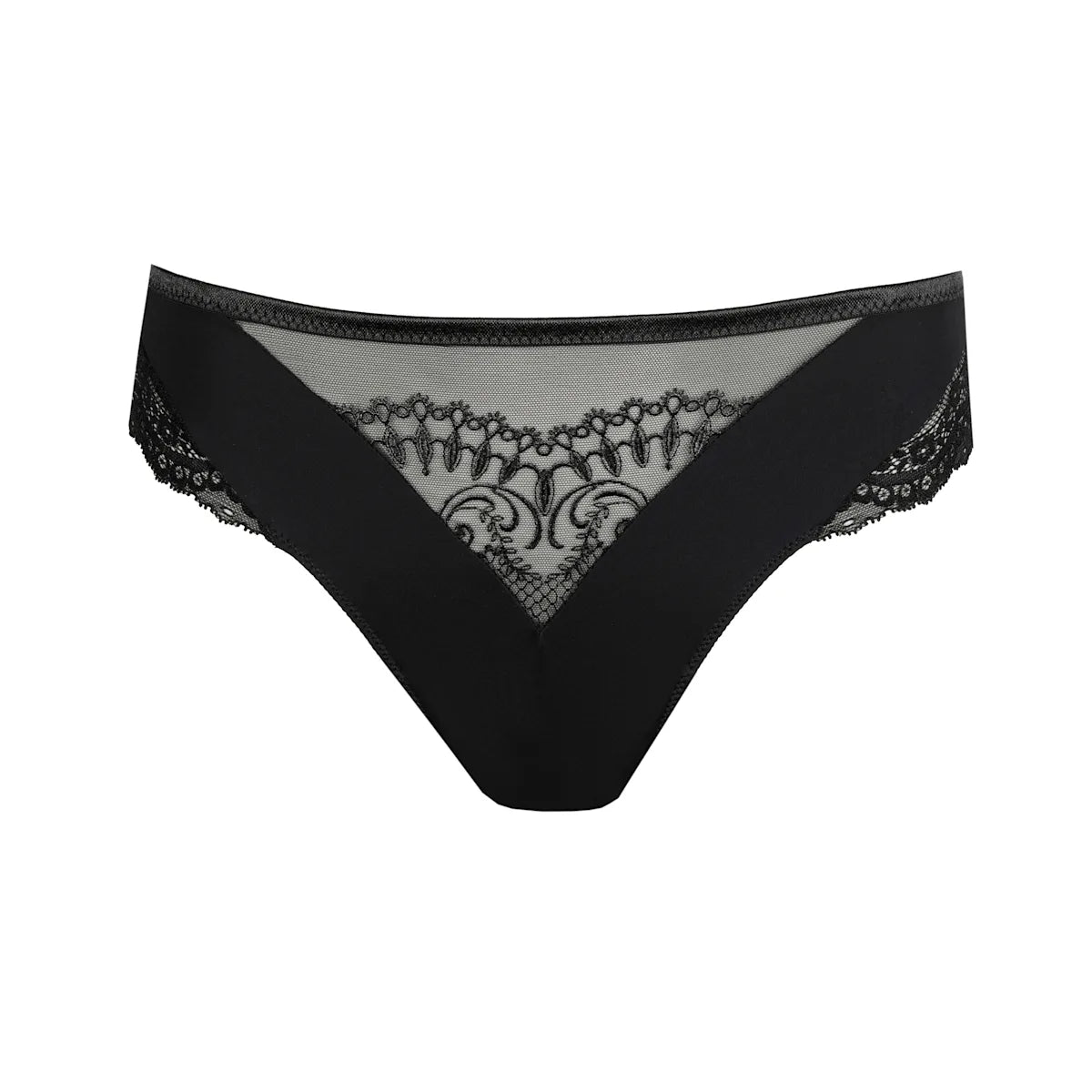 Shimla Thong In Black - Prima Donna
