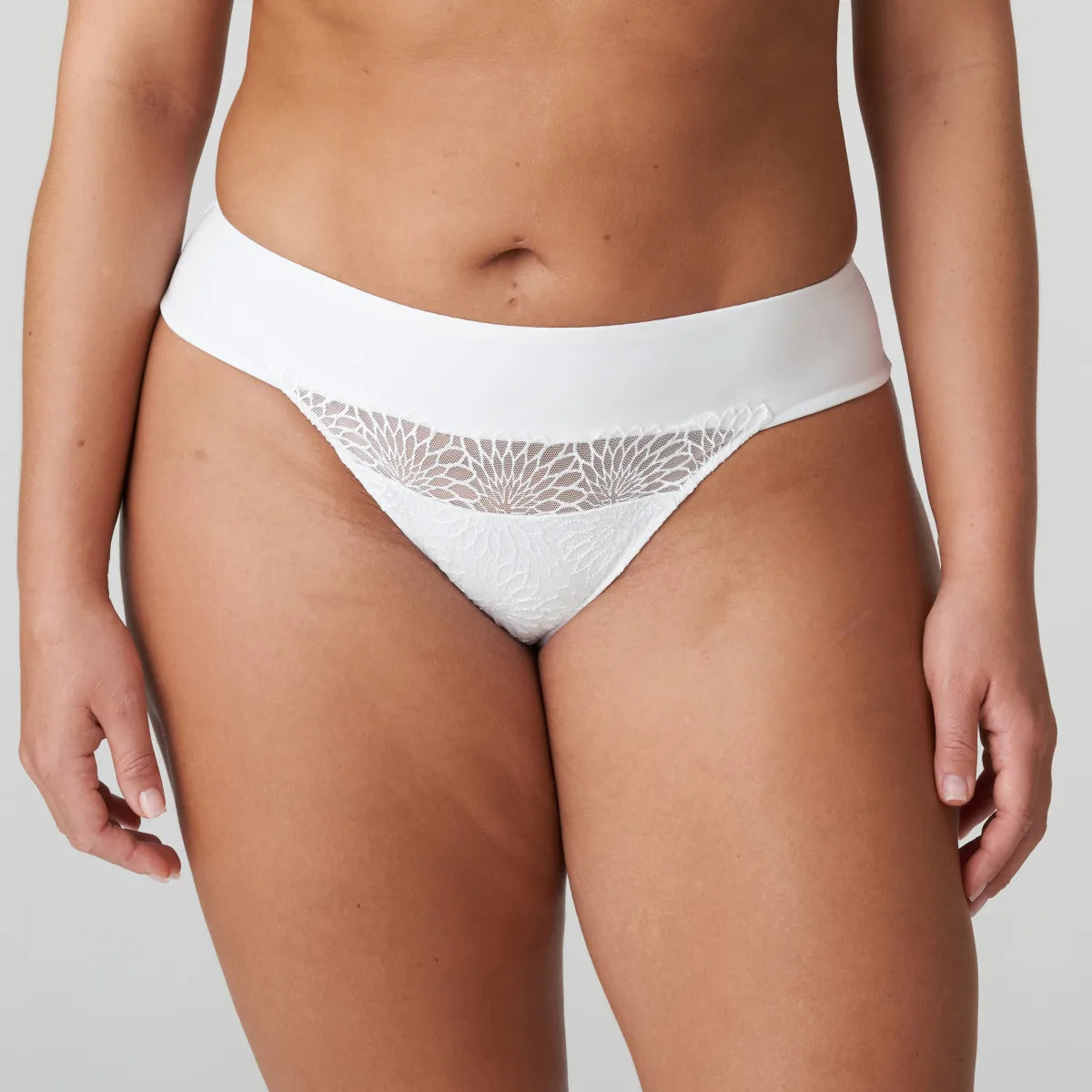 Sophora Thong In White - Prima Donna