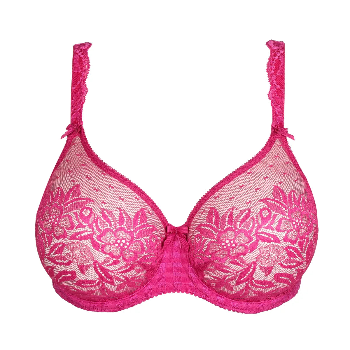 Madison Non Padded Full Cup Seamless Bra In Fuchsia Fiesta - Prima Donna