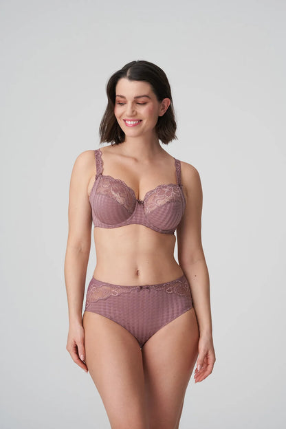 Madison Full Cup In Satin Taupe - Prima Donna