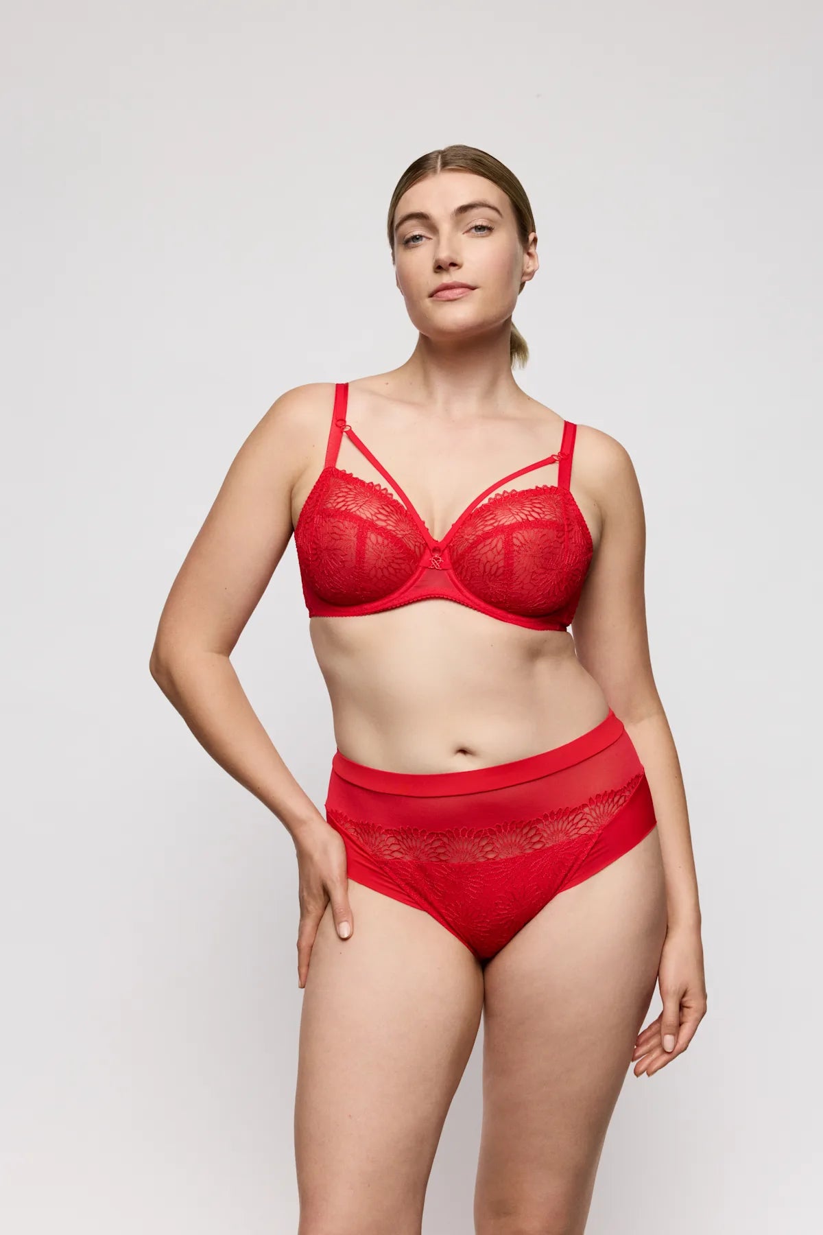 Sophora Full Cup Bra in True Red - Prima Donna