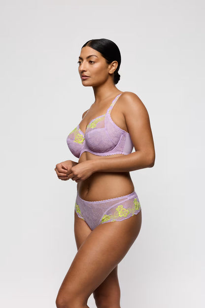 Ixia Luxury Thong in Wisteria - Prima Donna
