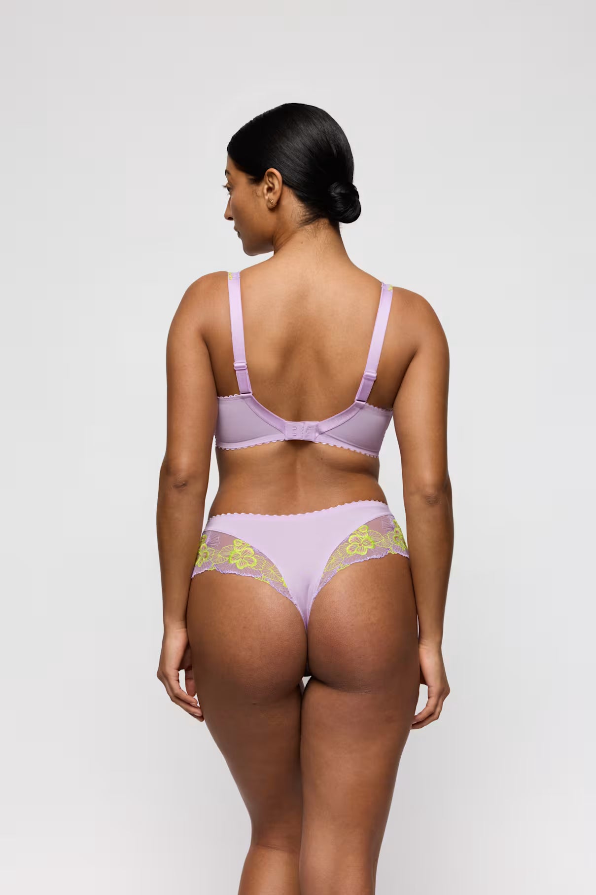 Ixia Luxury Thong in Wisteria - Prima Donna