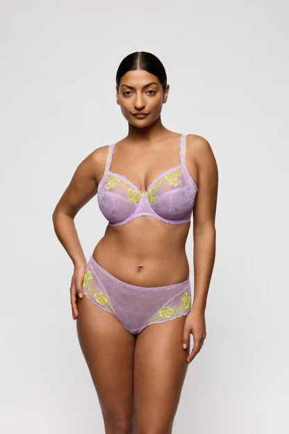 Ixia Luxury Thong in Wisteria - Prima Donna