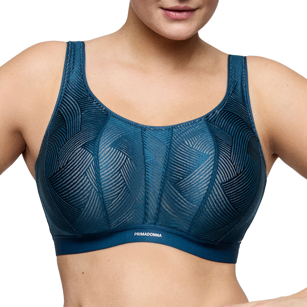 Soutien-gorge de sport à armatures The Game en noir - Prima Donna