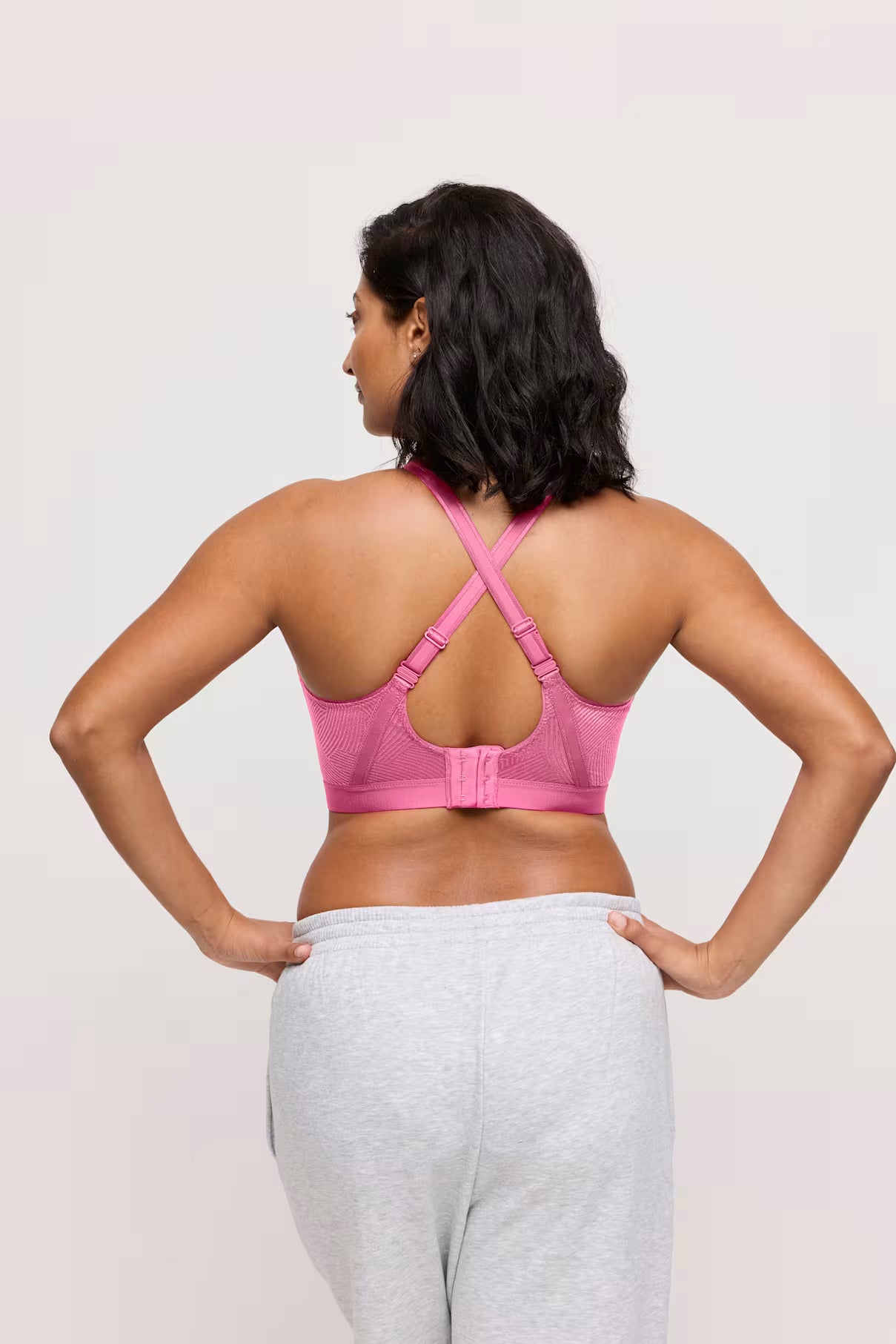 The Game Padded Sports Bra In Orchid Pink - Prima Donna