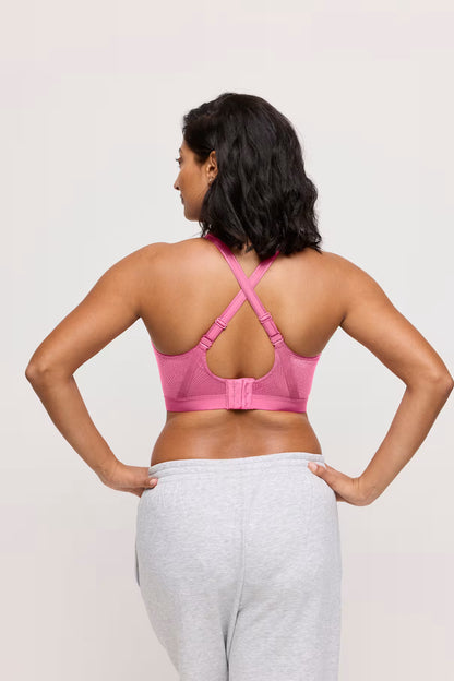 The Game Padded Sports Bra In Orchid Pink - Prima Donna