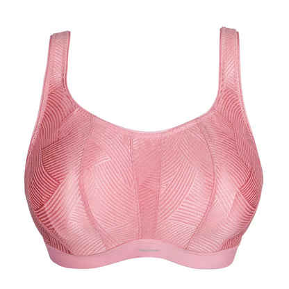 The Game Padded Sports Bra In Orchid Pink - Prima Donna