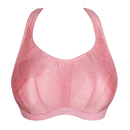 The Game Padded Sports Bra In Orchid Pink - Prima Donna