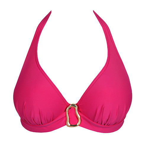 Uvita Bikini Top in Deep Magenta - Prima Donna