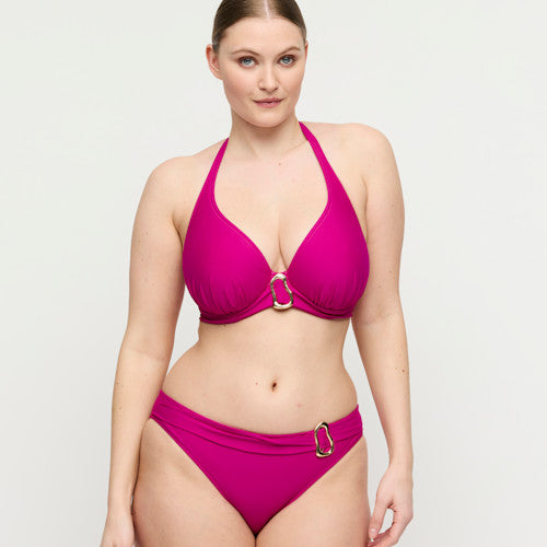 Uvita Bikini Rio Brief in Deep Magenta - Prima Donna