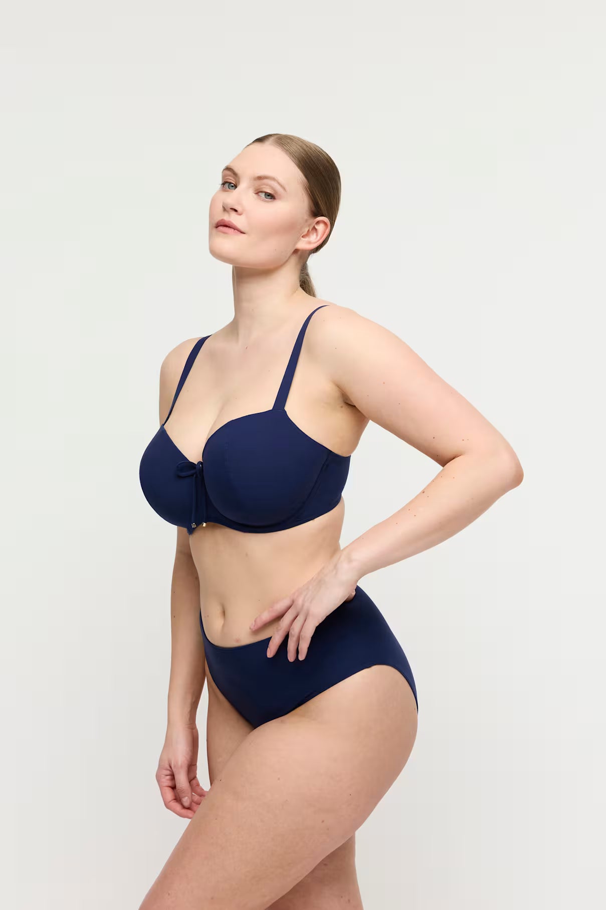 Aswan Full Bikini Brief in Water Blue - Prima Donna