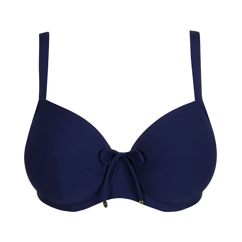 Aswan Full Cup Bikini Top in Water Blue - Prima Donna