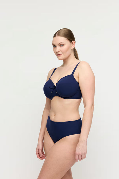 Aswan Full Cup Bikini Top in Water Blue - Prima Donna