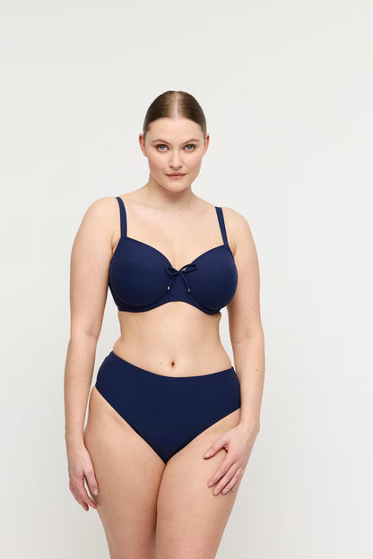 Aswan Full Cup Bikini Top in Water Blue - Prima Donna