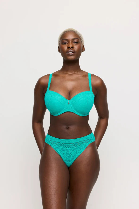 Palermo Thong In Sunny Teal - Prima Donna Twist