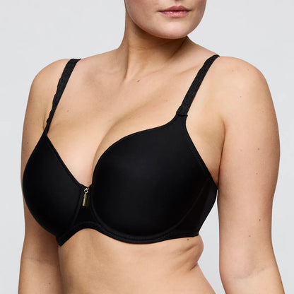 Twixie Padded Heartshape Bra In Black - Prima Donna
