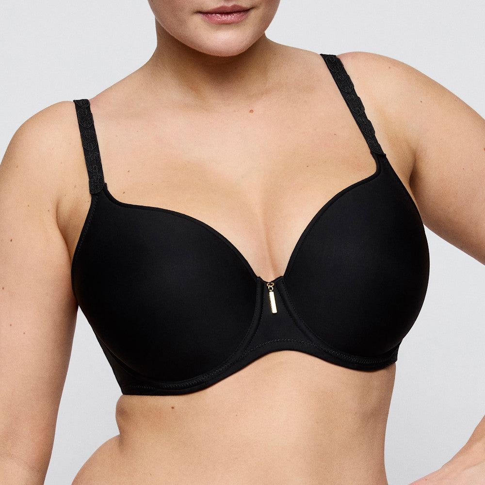 Twixie Padded Heartshape Bra In Black - Prima Donna