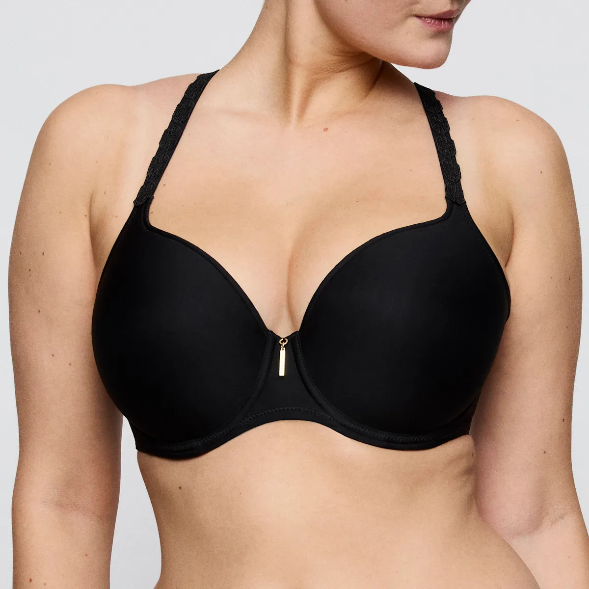 Twixie Padded Heartshape Bra In Black - Prima Donna