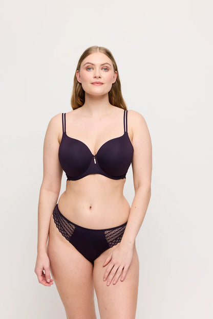 East End Padded Heartshape Bra In Amethist - Prima Donna Twist