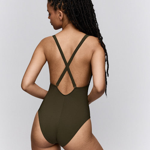 Lita Padded Triangle One Piece Swimsuit - Sarda