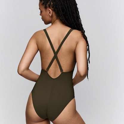 Lita Padded Triangle One Piece Swimsuit - Sarda
